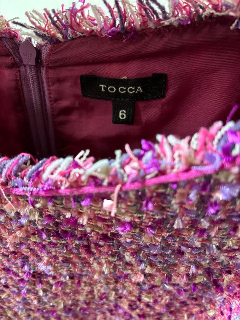 TOCCA ツイード　ワンピース　サイズ6