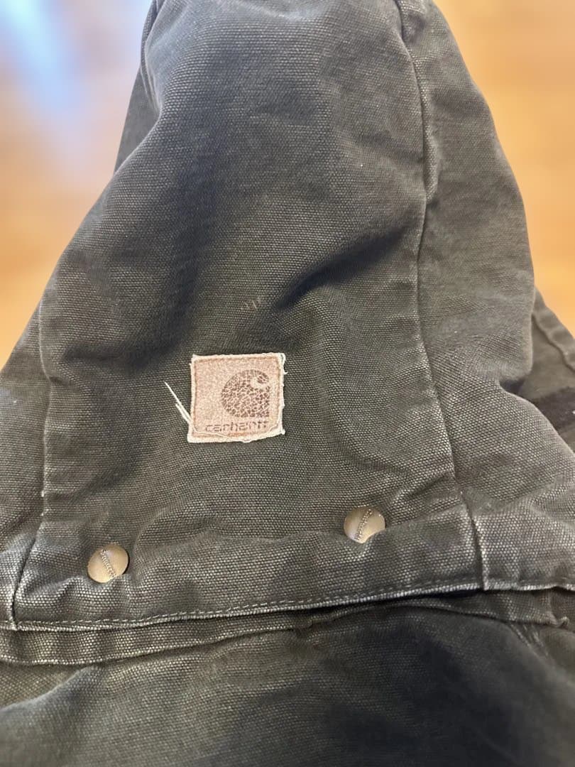 ま*い様 フード付きCarhartt J165 MOS ボンバージャケットフード