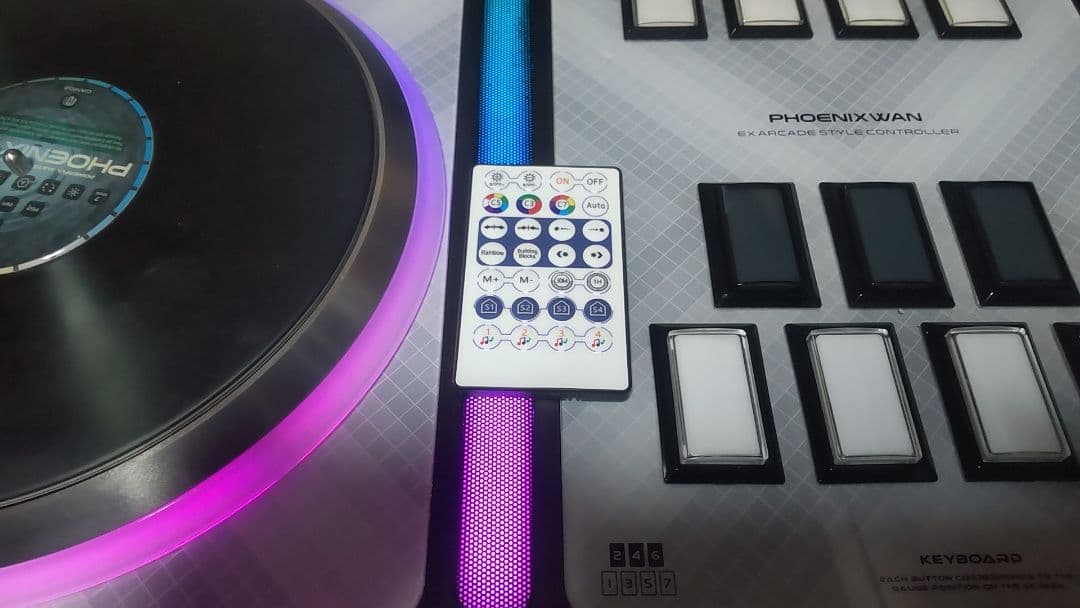 ビートマニア DAO PHOENIXWAN 三和ボタン LED改造につき訳あり