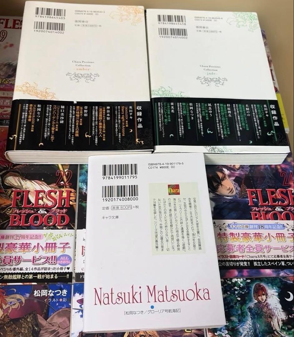FLESH＆BLOOD 既刊全25巻➕外伝3冊他松岡なつき作品セット