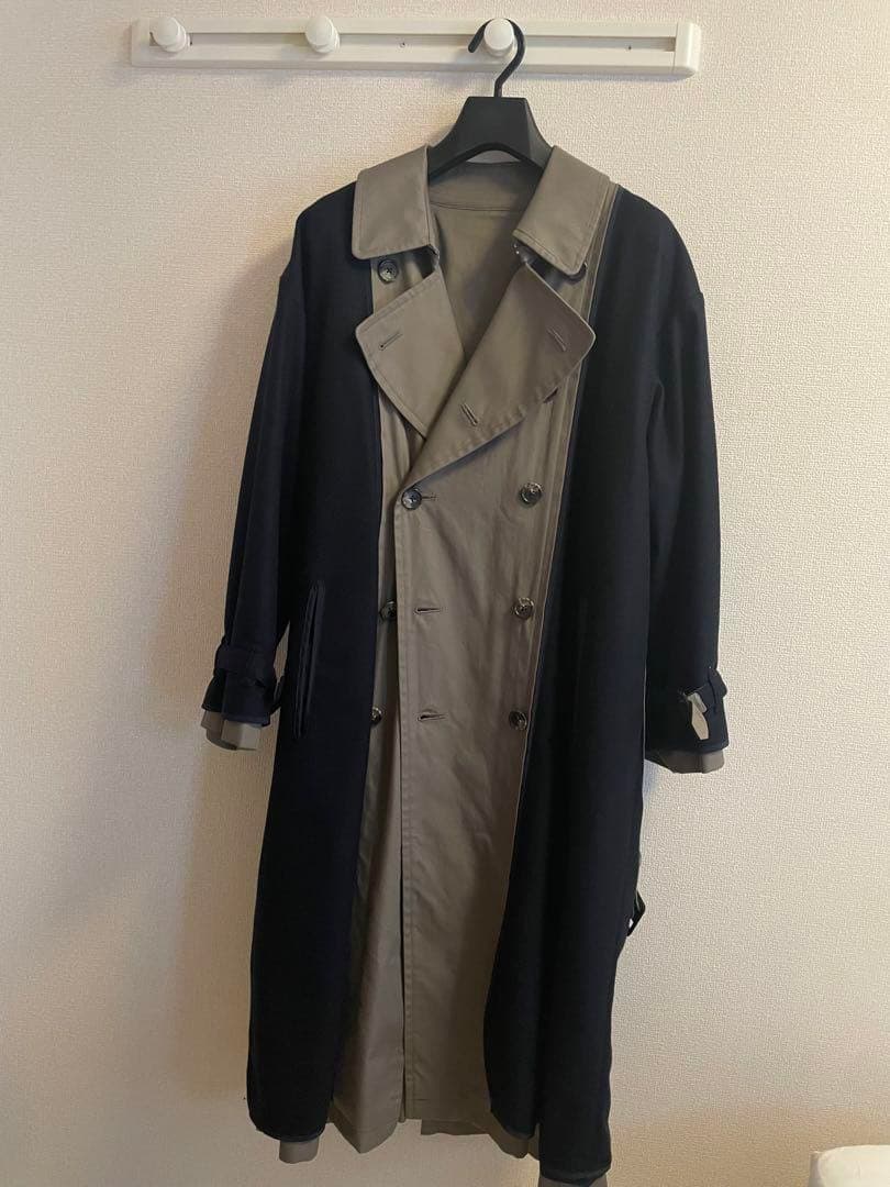 ジャケット・アウター YOKE 20aw REVERSIBLE TRENCH COAT