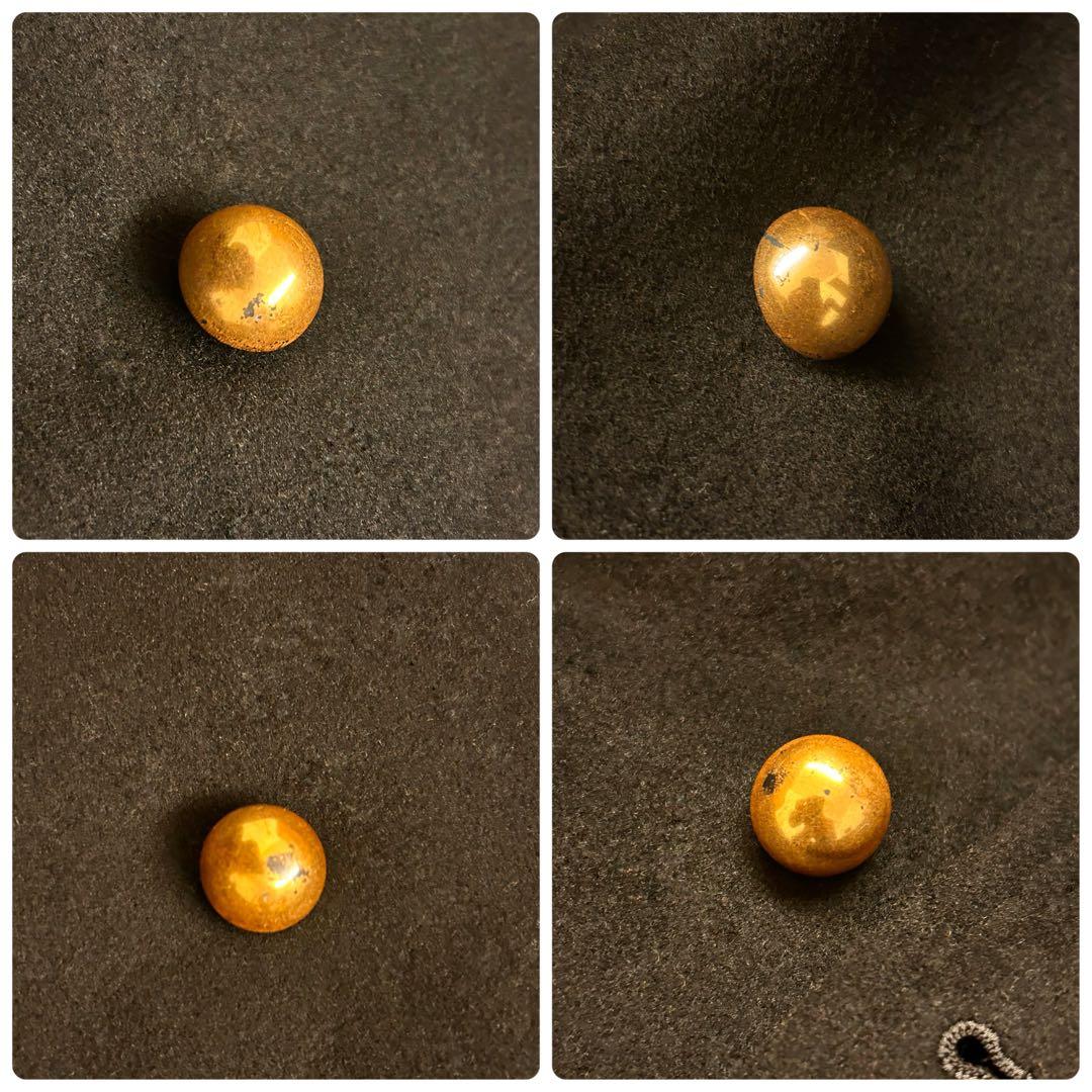 本日のみ❤️定価18万＊ドゥロワー 最高級✨金ボタン メルトンウールコート黒