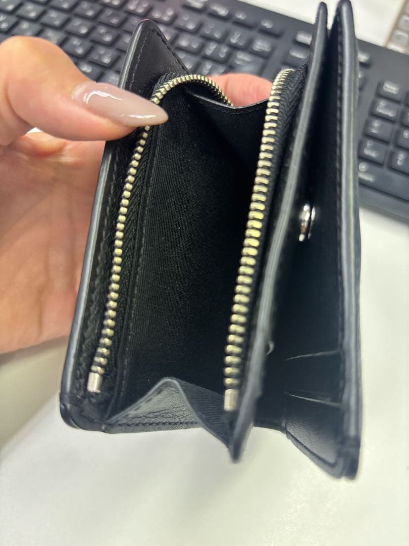 MARC JACOBS ブラック 二つ折り財布 未使用品