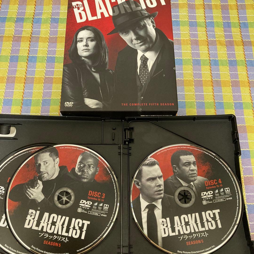 ブラックリスト DVD コンプリートボックス　シーズン１〜６　まとめ売り