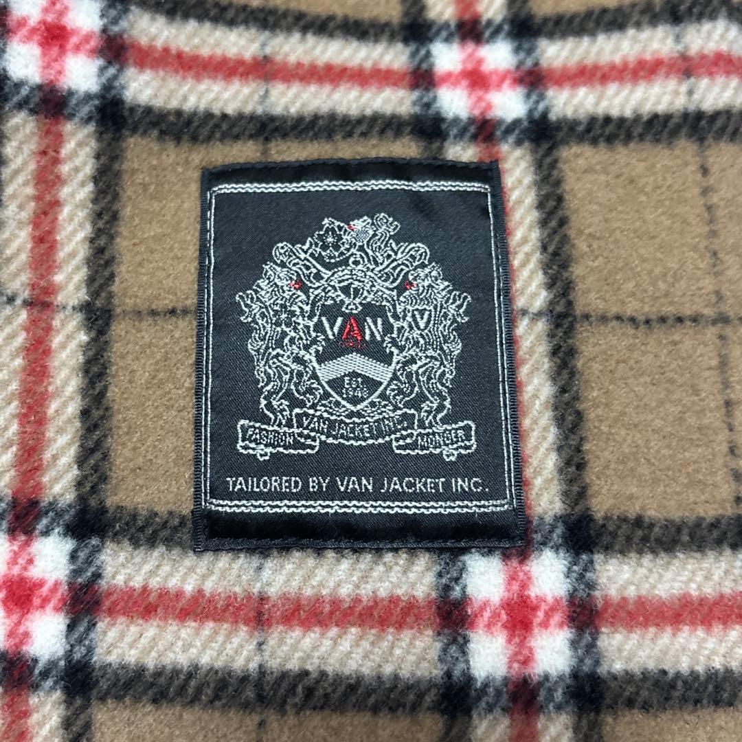 希少タグ付き　VAN JACKET ヴァンメンズダッフルコート　L カシミヤ混