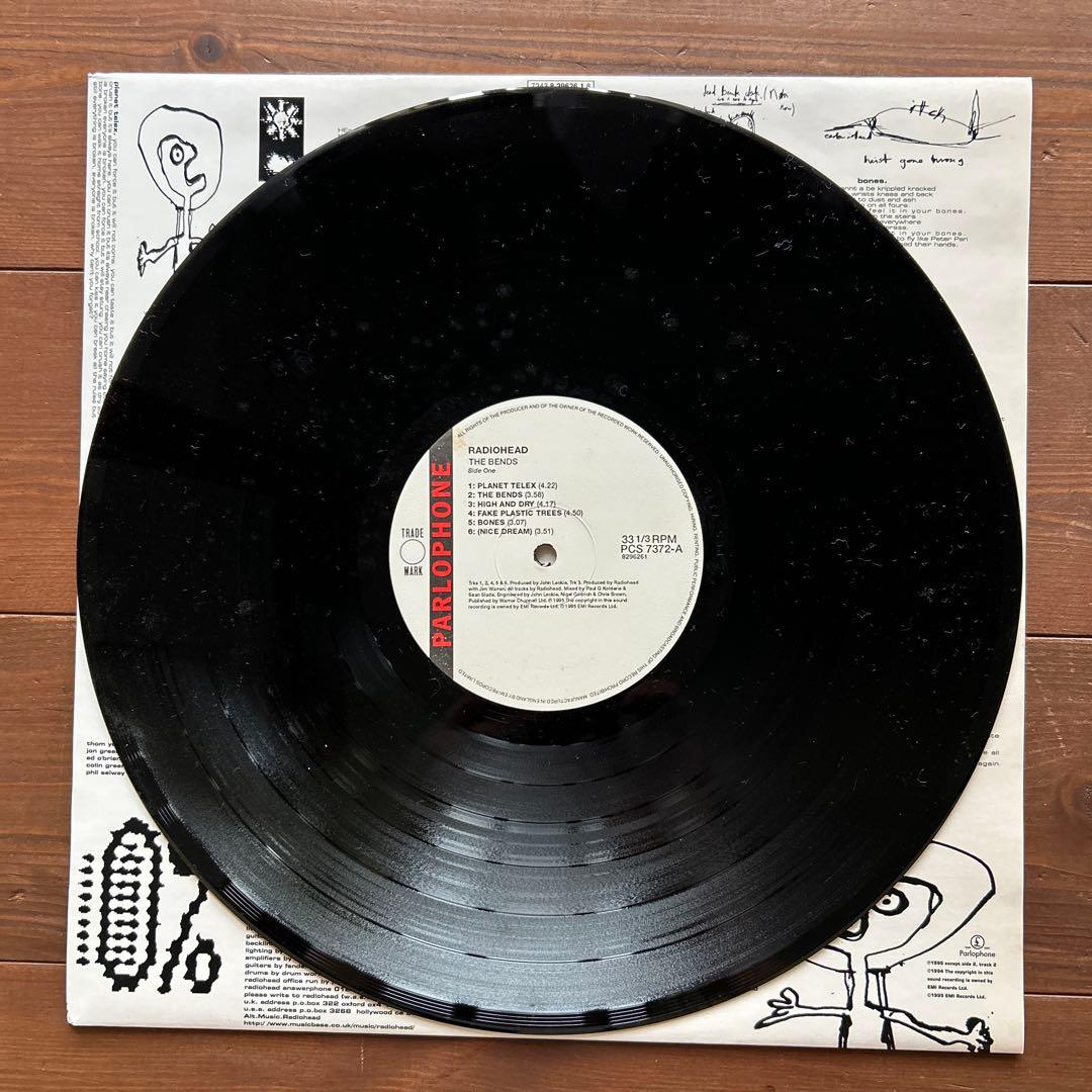 RADIOHEAD / the bends 12インチレコード