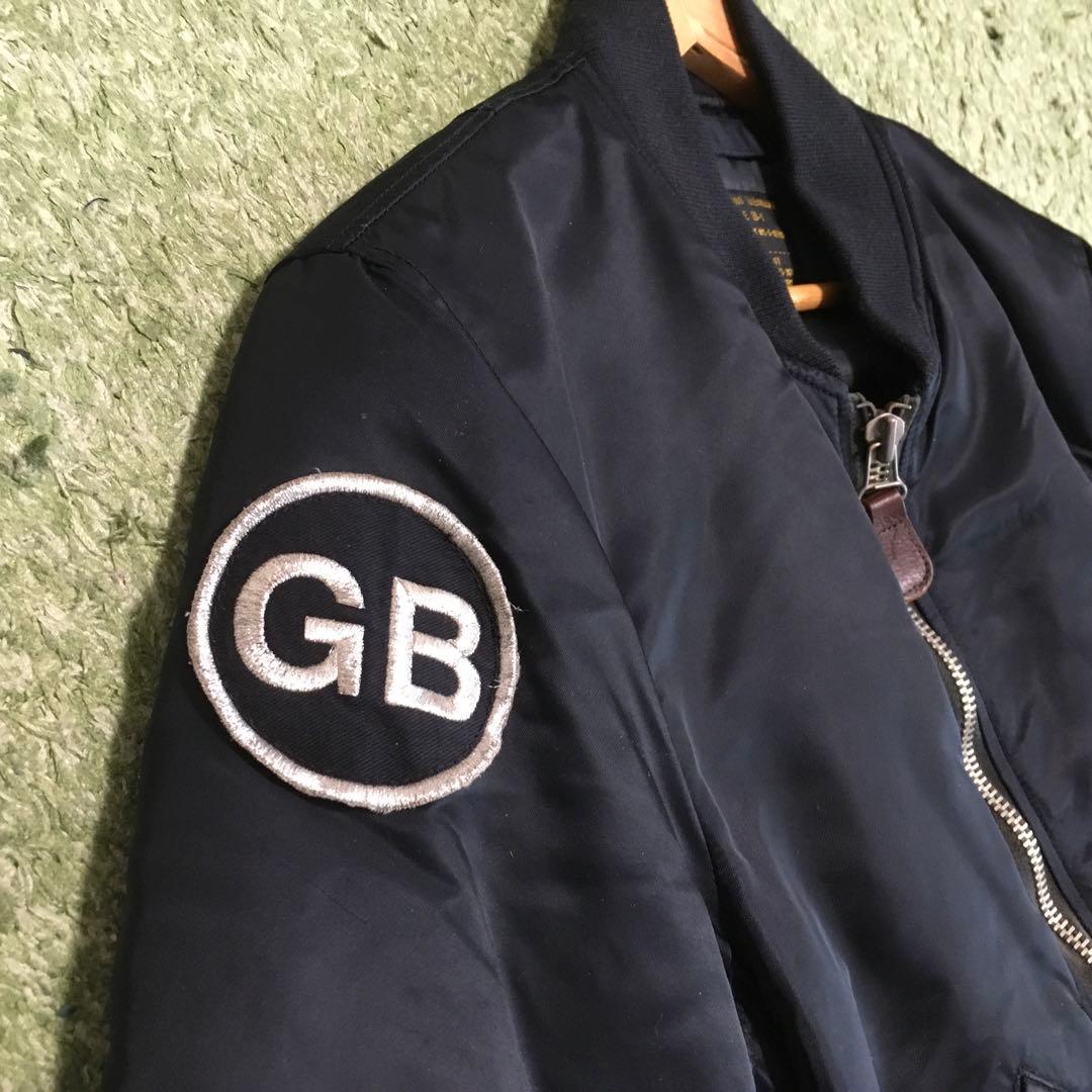 【ワッペン付属】ナノユニバース GB SKINS MA-1 36