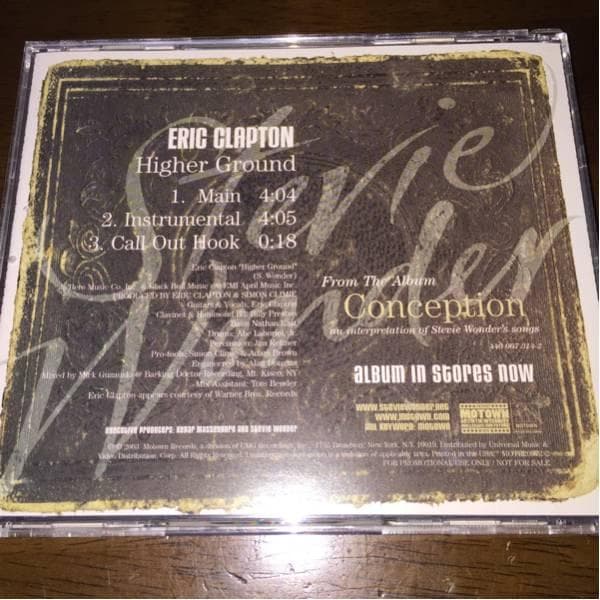 アルバム未収録 Version！E.CLAPTON/HIGHER GROUND