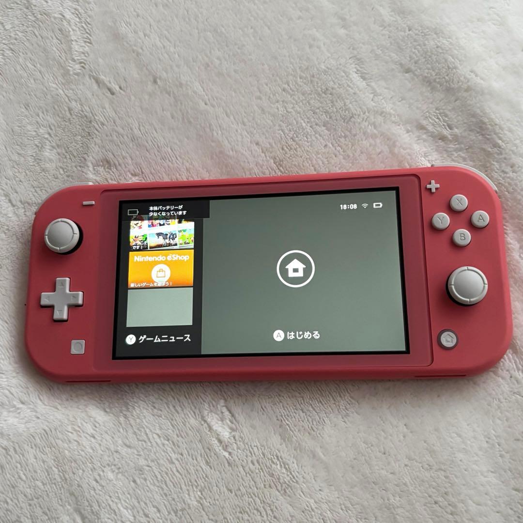 Nintendo Switch Lite コーラル ピンク　本体のみ