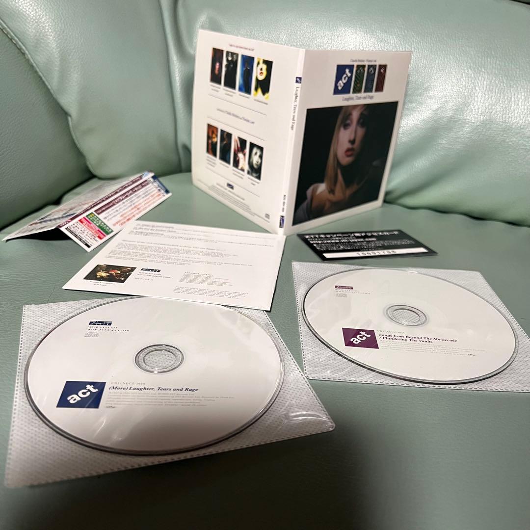 アクト　ACT ラフター、ティアーズ〜デラックスエディション国内盤帯付き2CD
