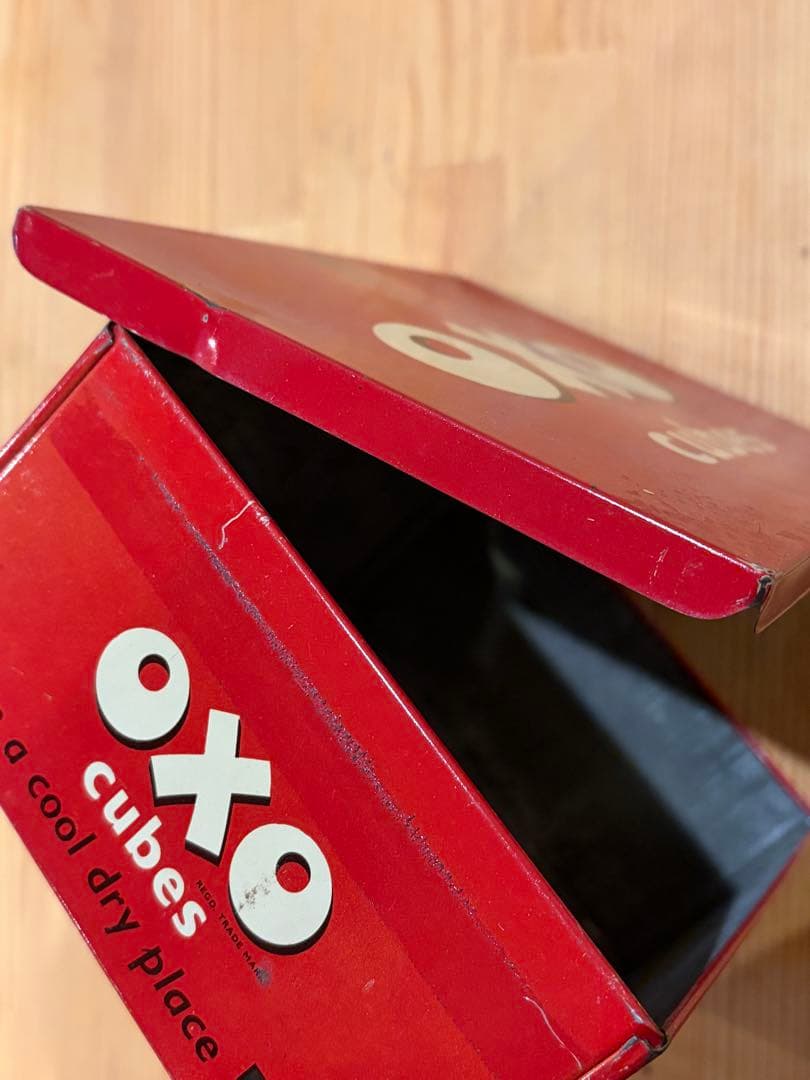 OXO缶　アンティークティン缶