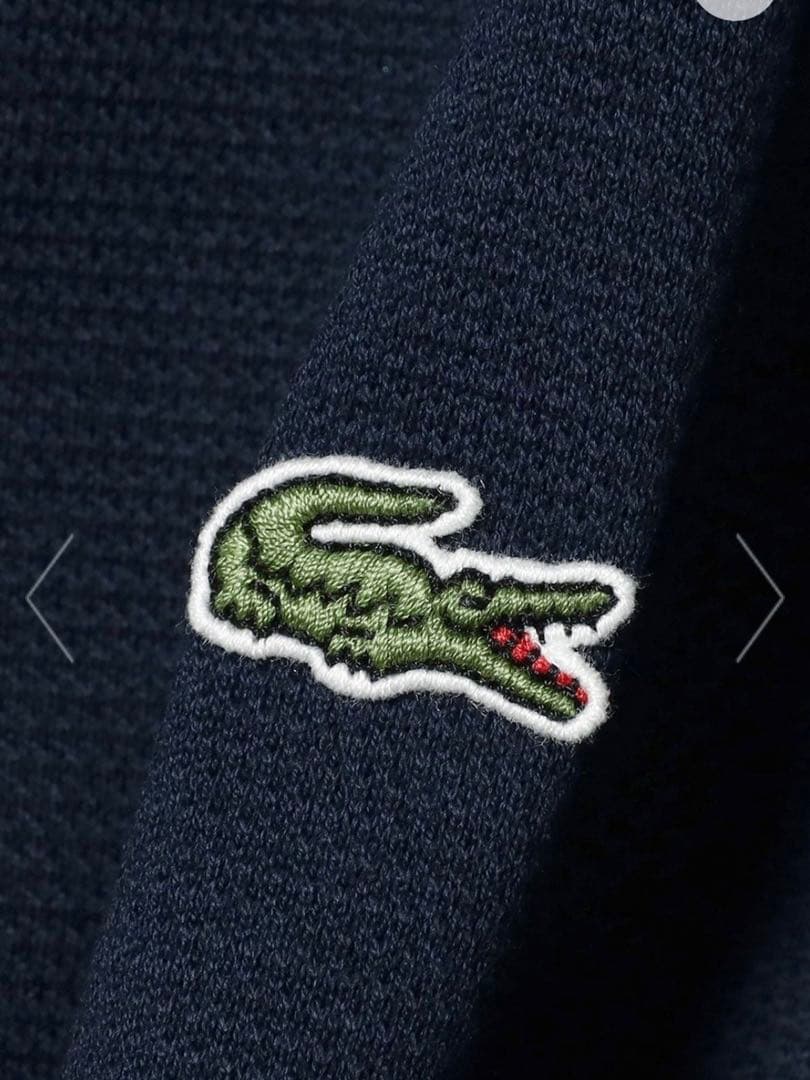 LACOSTE ハーフスリーブ Tシャツ ネイビー
