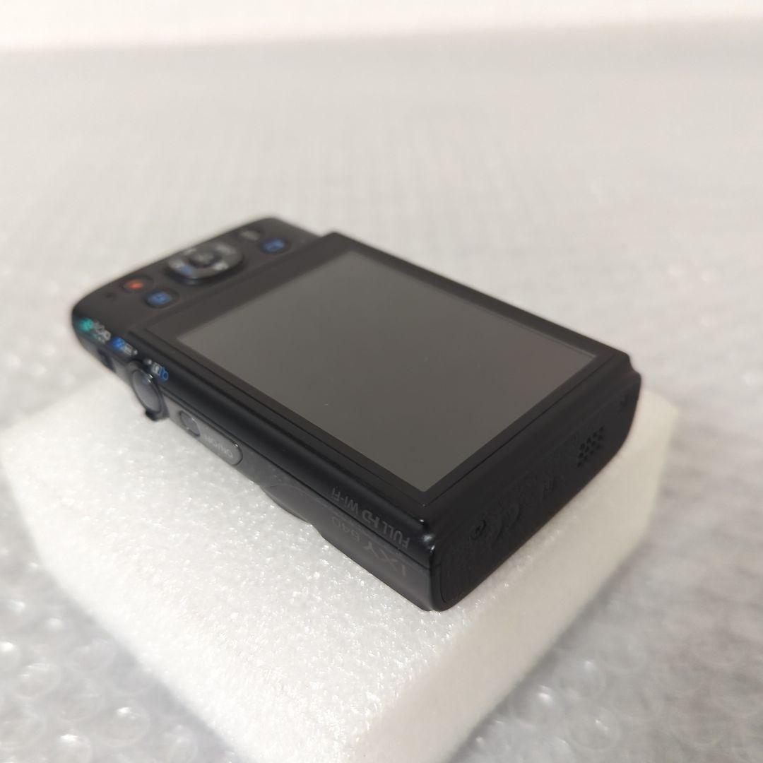 【動作確認済◎】デジカメ Canon IXY640 ブラック Wi-Fi対応