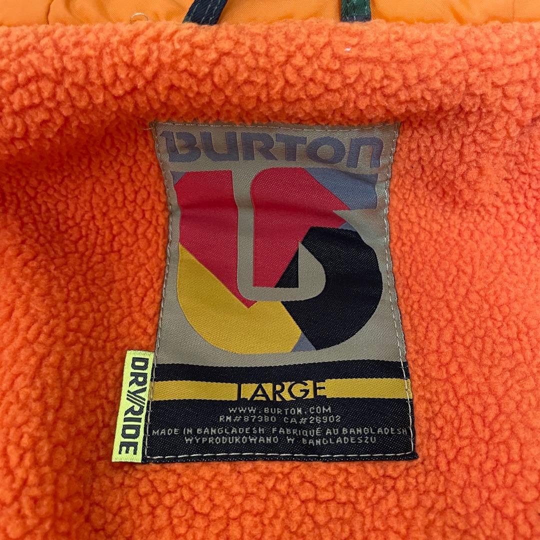 Burtonバートンスキーウェアスノーボードジャケットパーカー迷彩緑グリーン希少