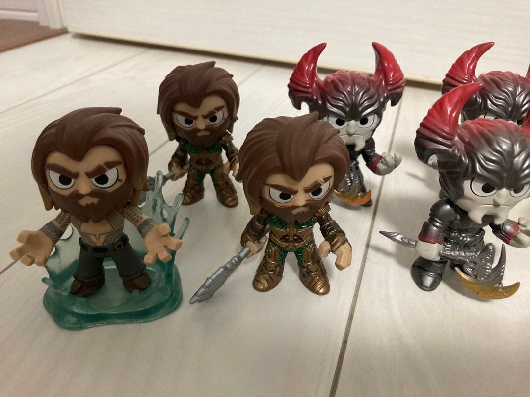 アメコミキャラクター フィギュアセット
