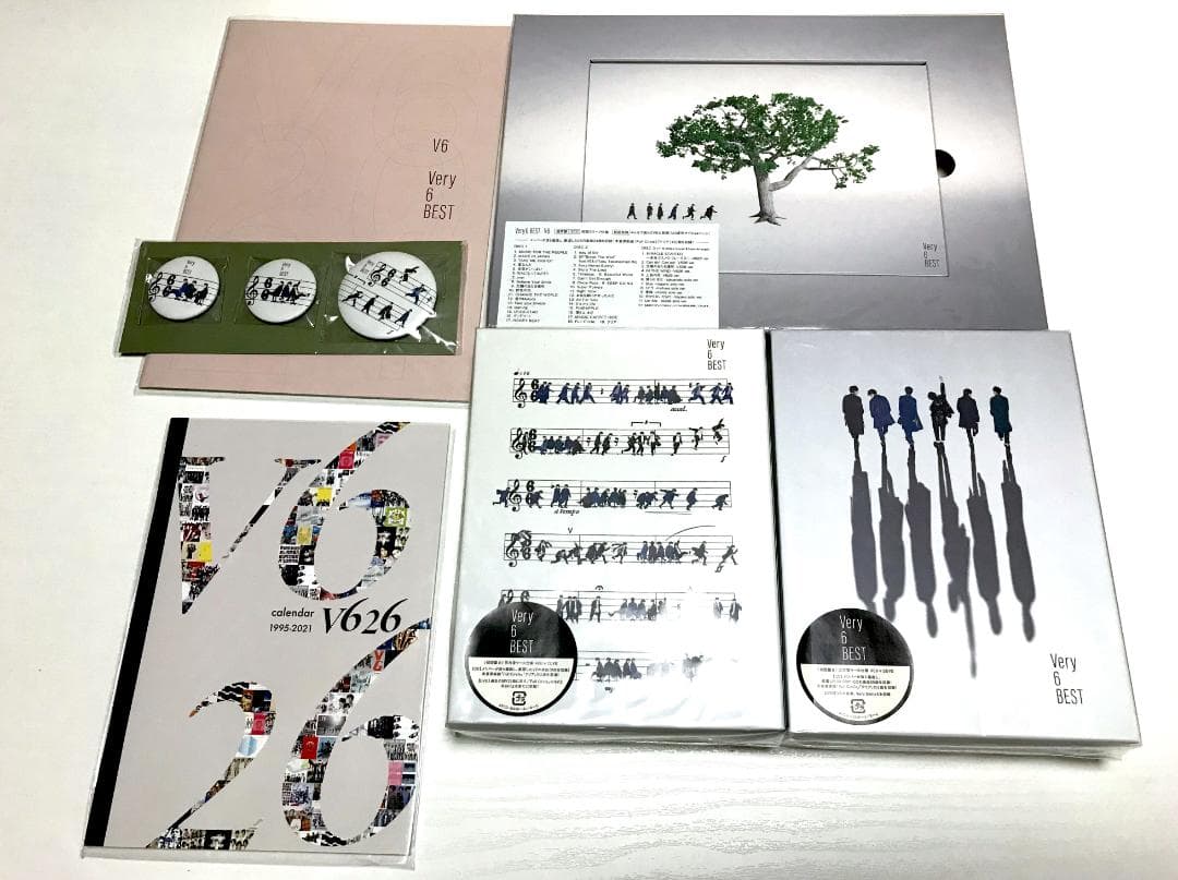 V6ベストアルバム「Very6 BEST」３形態特典付きセット