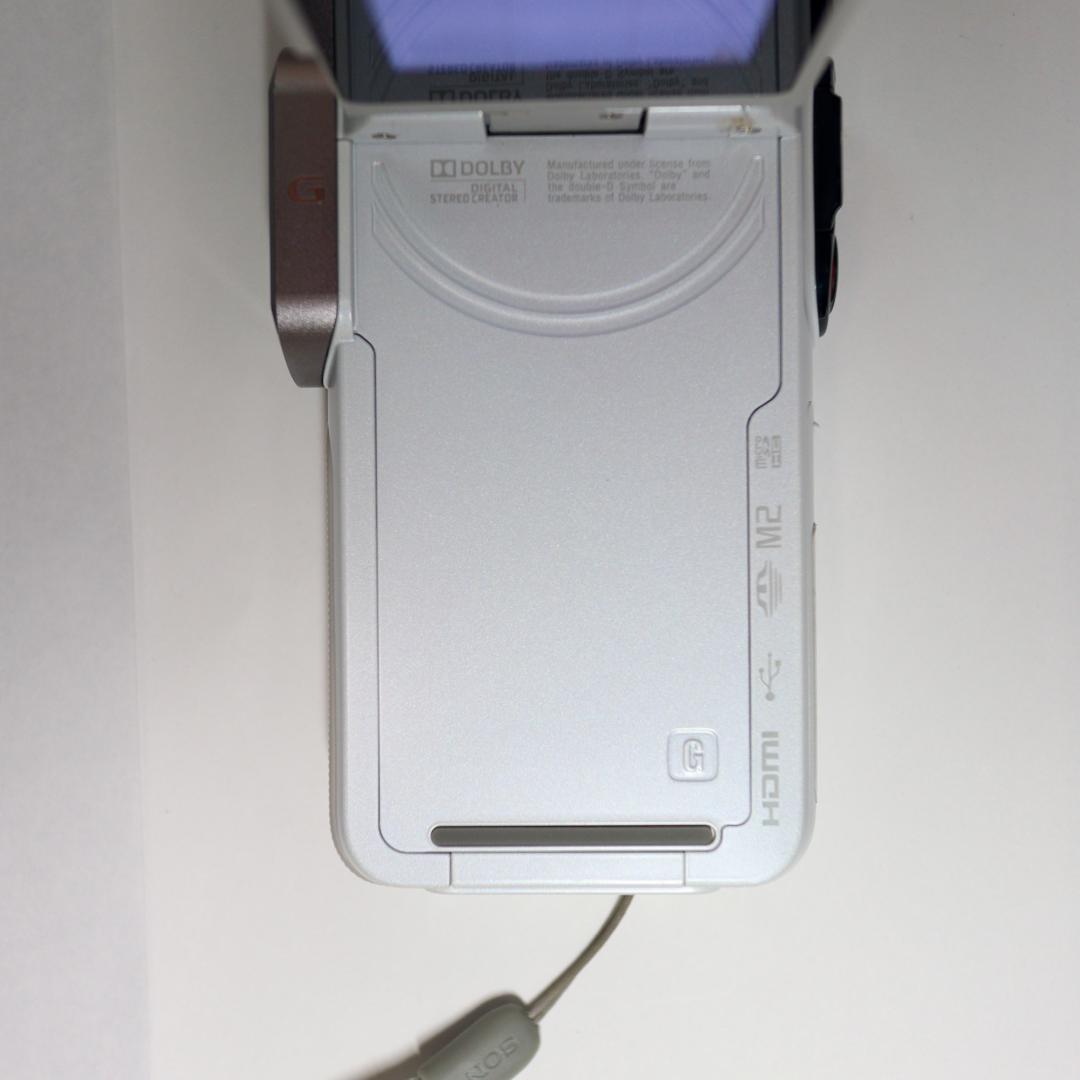 SONY HDR-GW77 Vホワイト防水ハンディカム GレンズFULLHD撮影