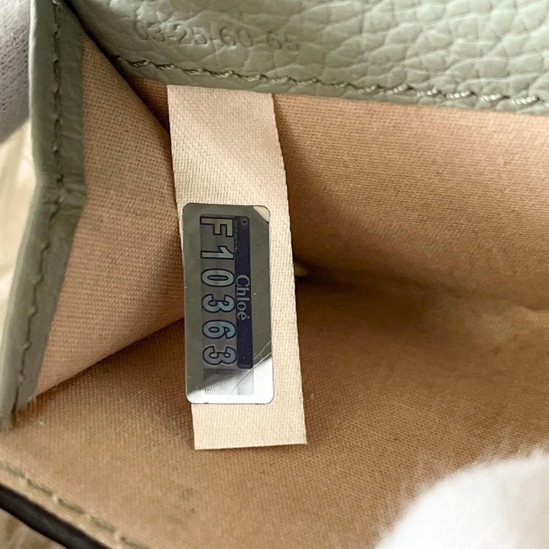 未使用級✨　クロエ　Alphabet　アルファベット　三つ折り財布