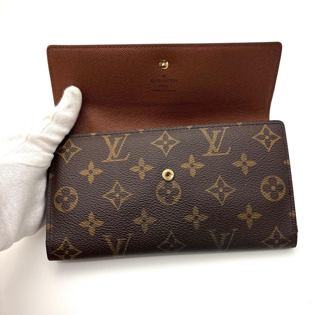 極美品✨ルイヴィトン モノグラム インターナショナル 三つ折り財布