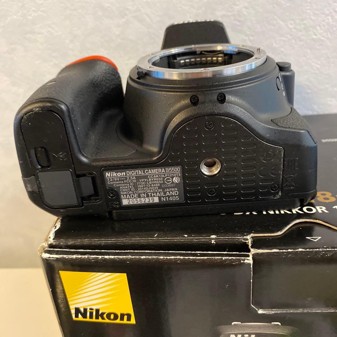 ニコン D5500 ボディ 一眼レフ 55-300mmレンズ用