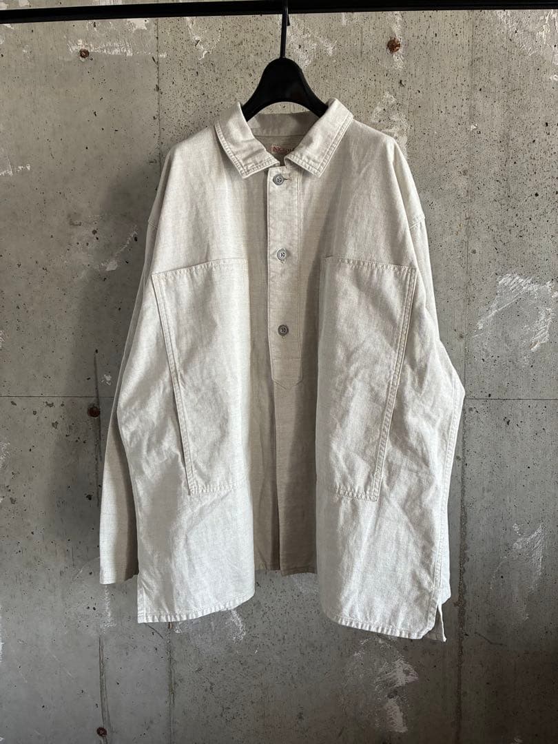 貴重　新品　niceness m.coxon XL デニムジャケット　シャツ