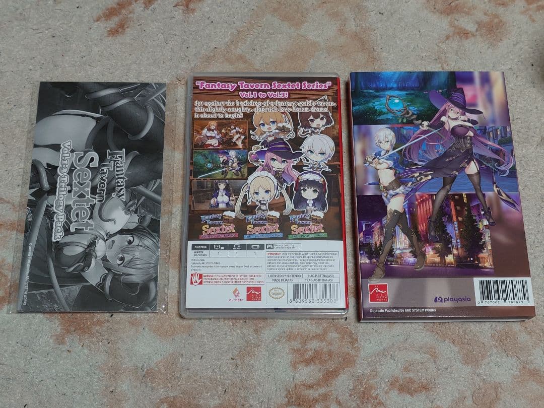 異世界酒場のセクステット Vol.1-3 トリロジーパック Switch 初回版