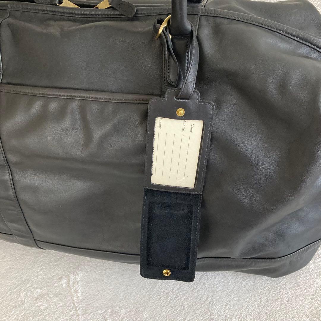 美品 COACH オールドコーチ 大容量ボストンバッグ USA製 ブラック