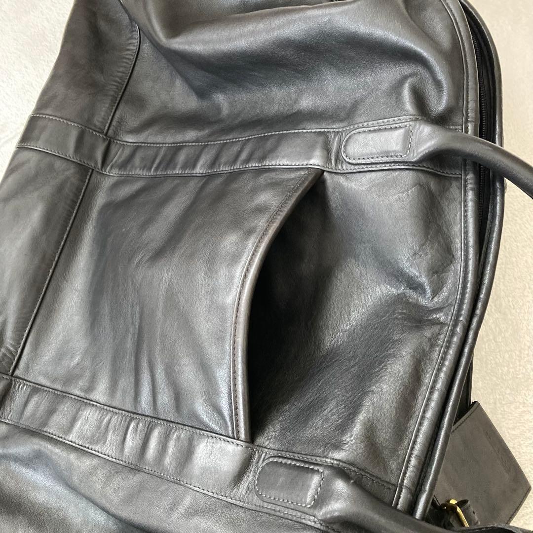 美品 COACH オールドコーチ 大容量ボストンバッグ USA製 ブラック