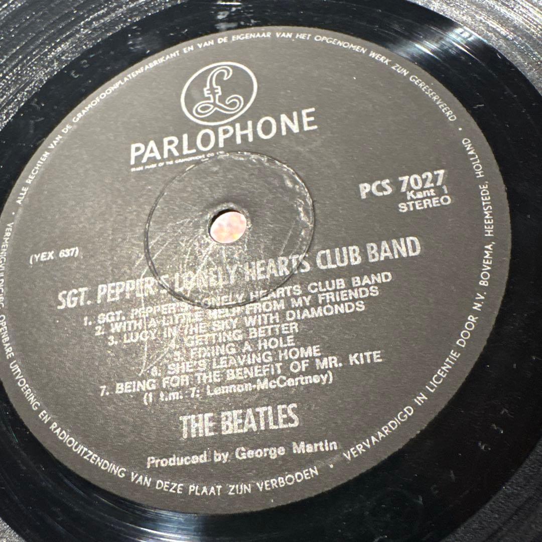 [レコード] beatles Sgt. Pepper's LP PCS7027