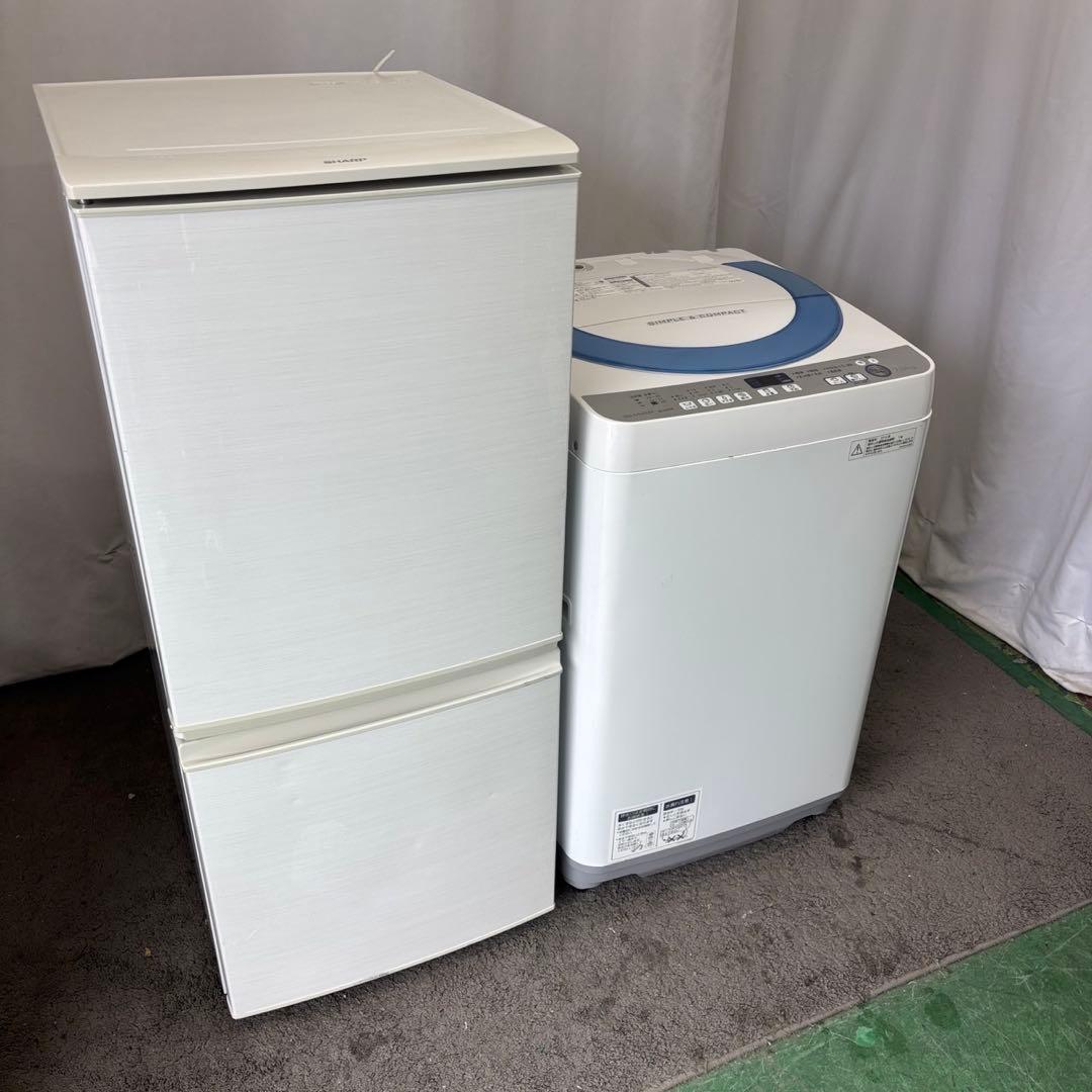 Y980　冷蔵庫　洗濯機　一人暮らし　SHARP　大きめセット　安い　設置無料
