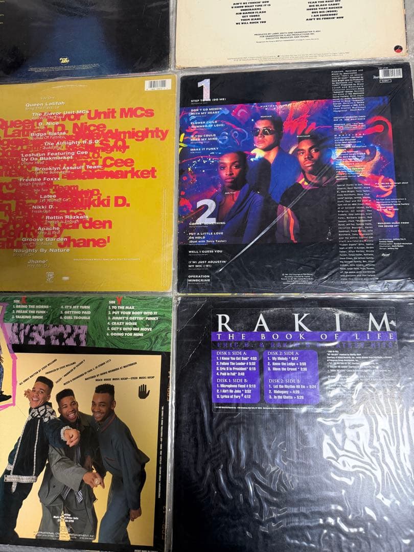 90's Hiphop オリジナル LPレコード9枚セット