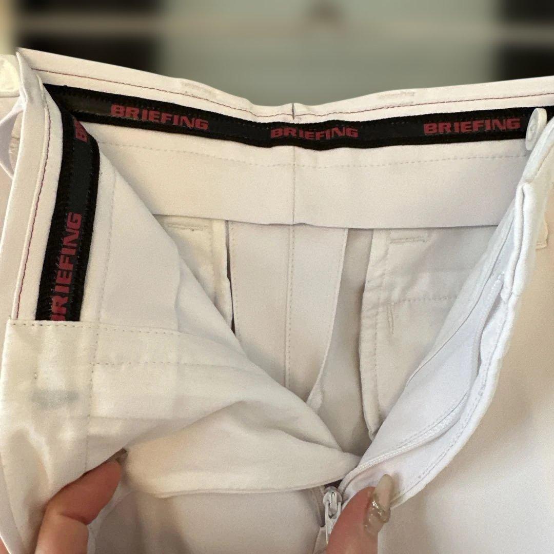 user_39c46005 BLIEFING ゴルフパンツ S ホワイト