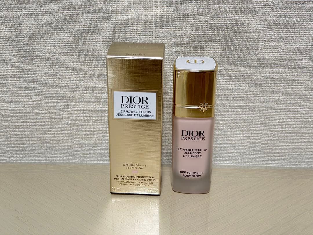 ディオール　プレステージホワイト　新色UV下地　ロージーグロウ　SPF50+