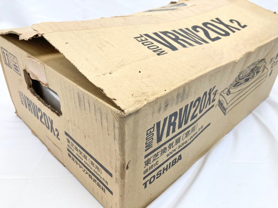 TOSHIBA 東芝換気扇 窓用 VRW-20X2 2008年製