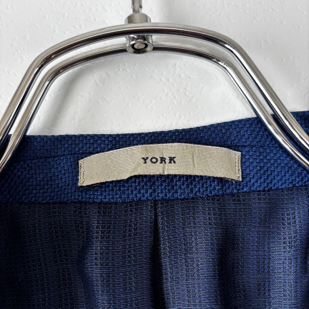 BOGLIOLI✨テーラードジャケット　シルク100 ネイビー　YORK 刻印