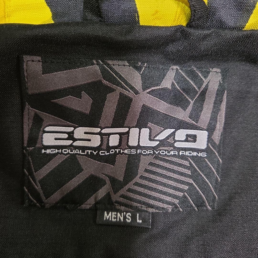 美品 ESTIVO スノーウェア　メンズL　ブラック　オールインワン