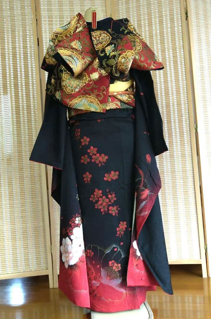 【 振り袖フルセット 】トールサイズ 身丈168cm 裄68 cm
