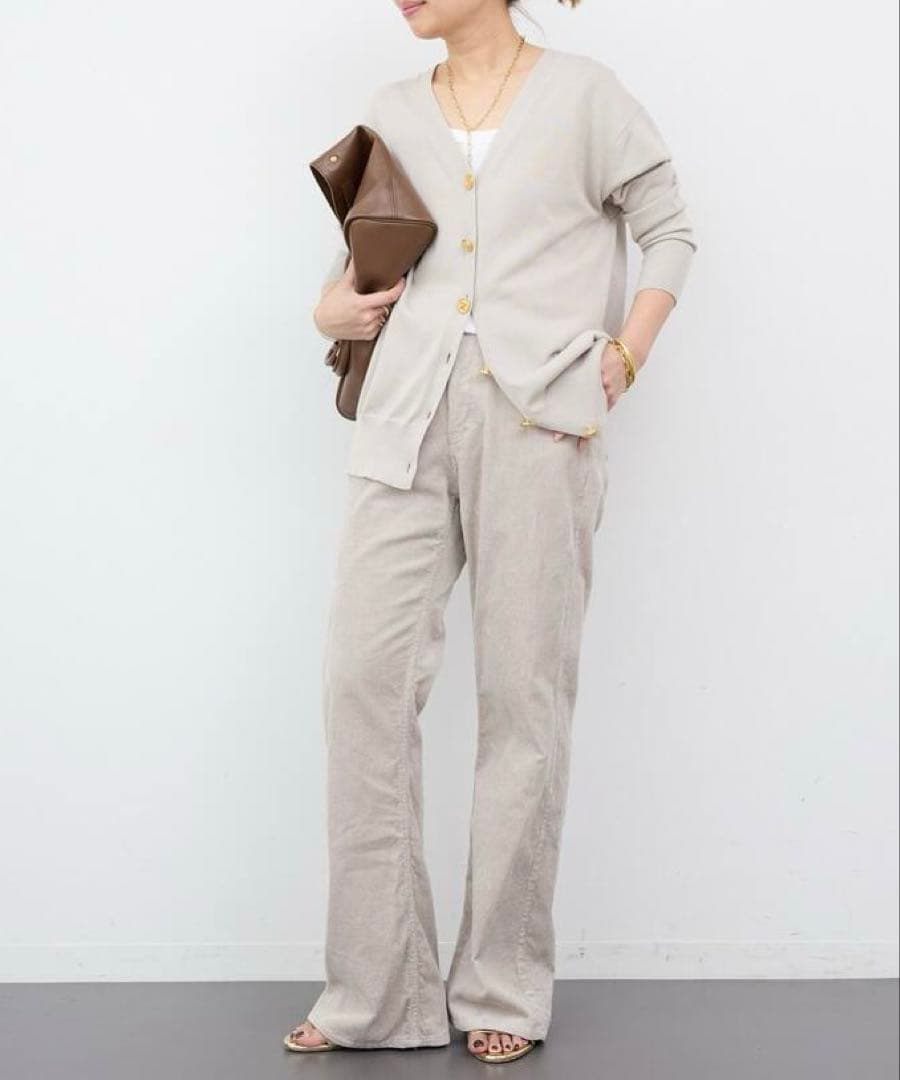 MUSE de DEUXIEME classeベージュ カーディガン新品未使用