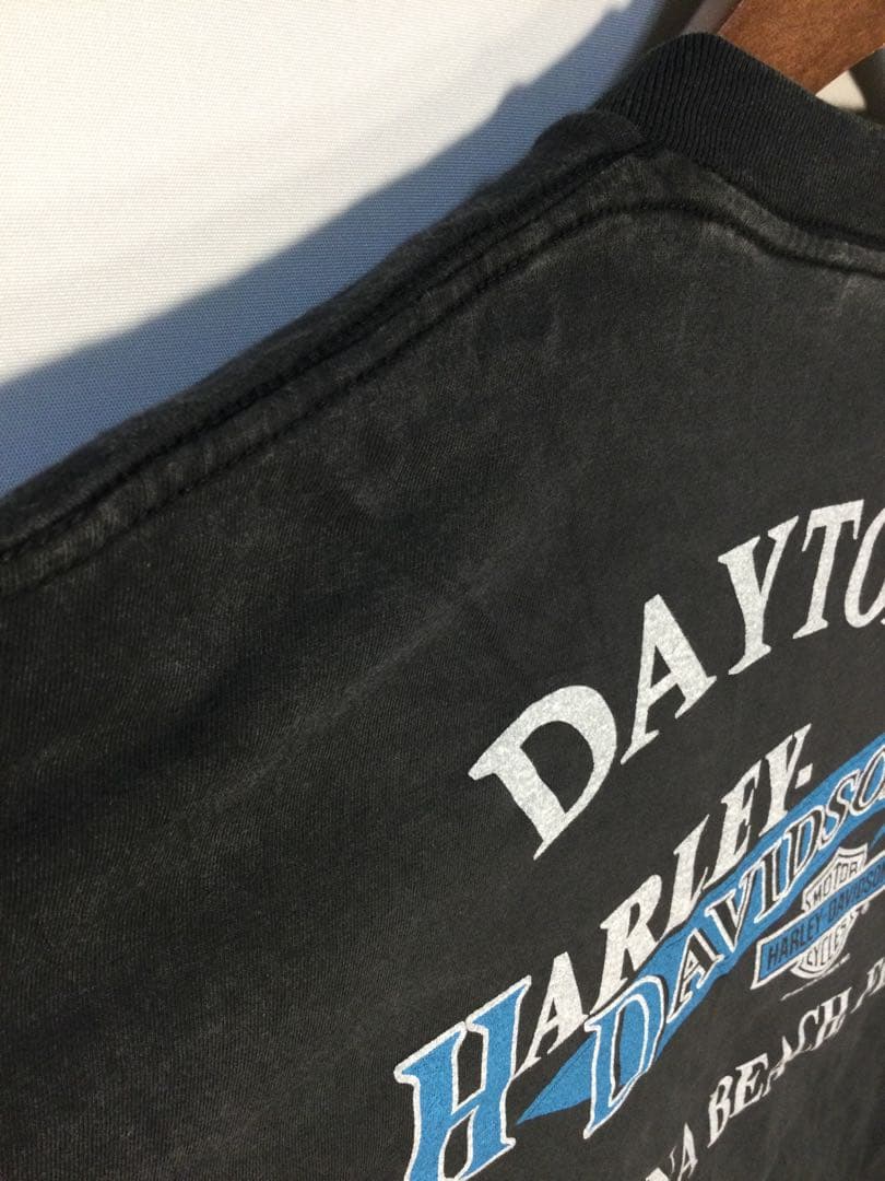 長袖ブラックtシャツ By HARLEY-DAVIDSON