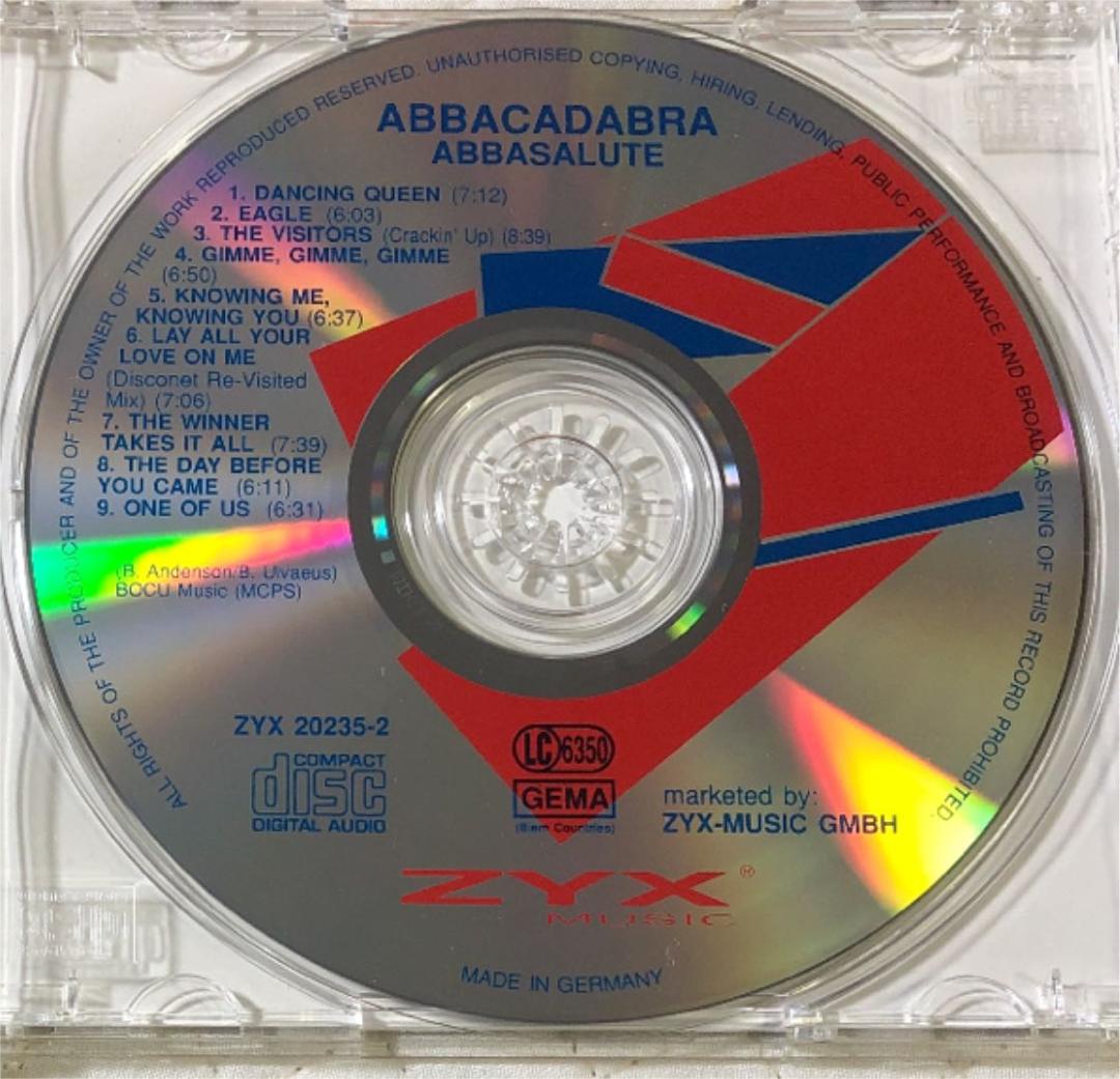 洋楽 ABBACADABRA presents ABBA-Songs In Disco