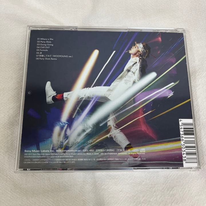 2PM WOOYOUNG Party Shots ウヨン　CD 2枚セット