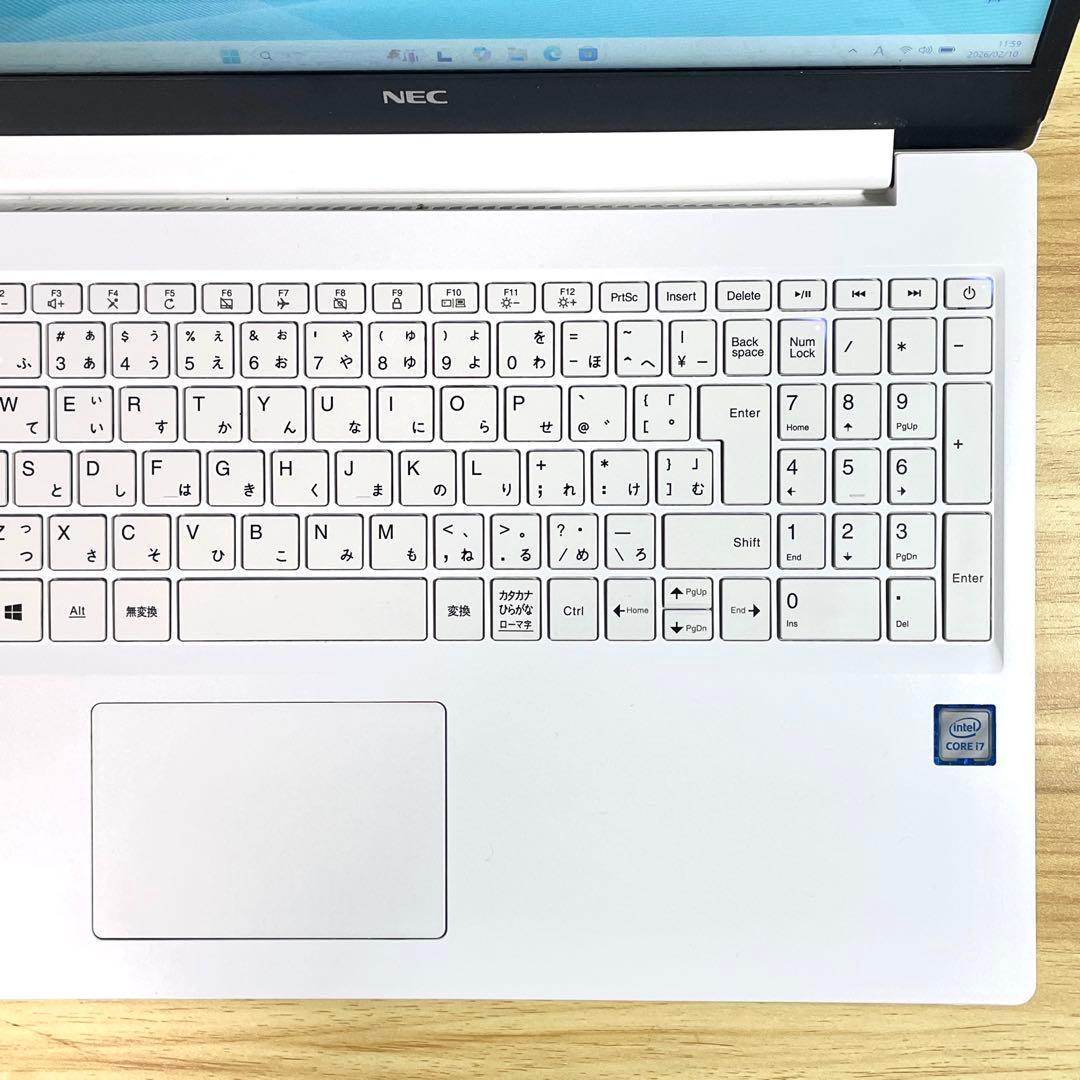 Windowsノート本体 NEC LAVIE/Corei7/20GB/SSD+HDD/Blu-ray