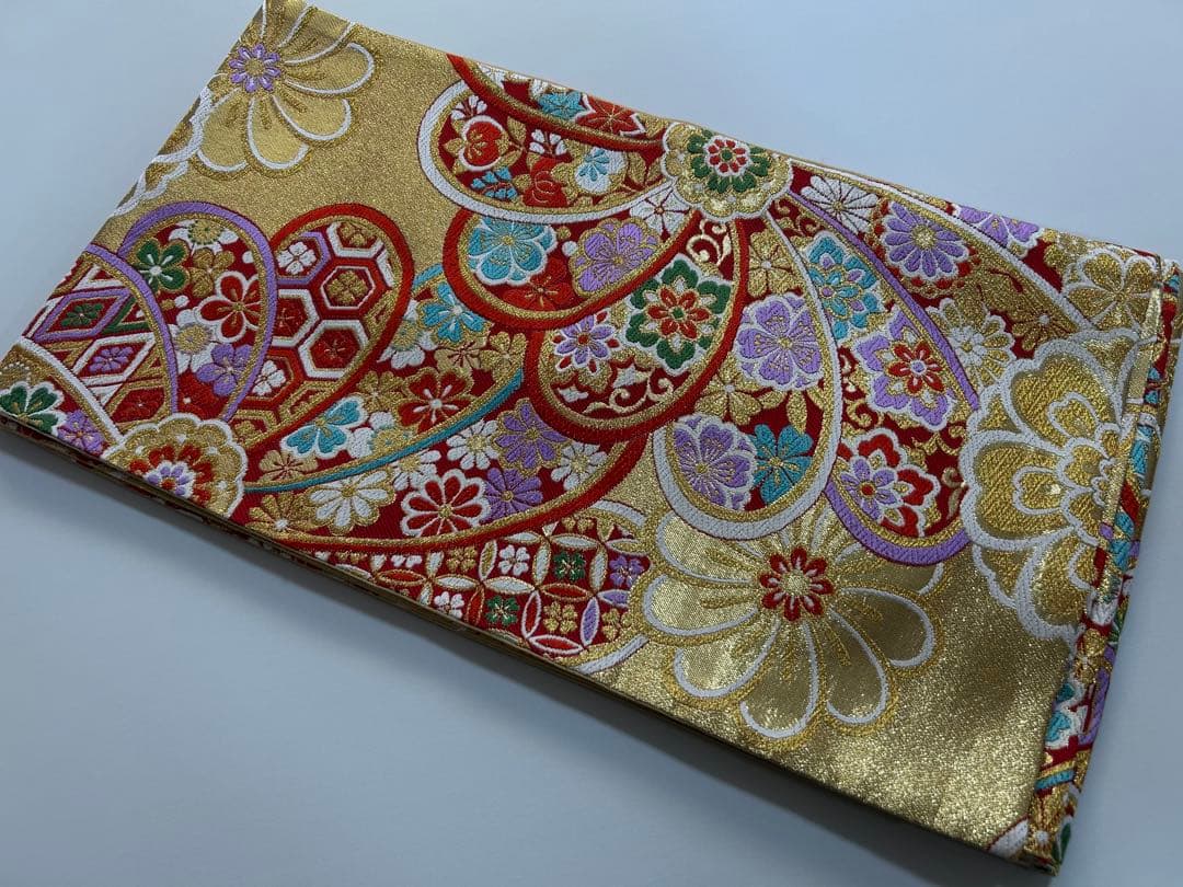 【 最終値下げ 】 豪華振袖５点セット！！　刺繍　花柄　着物スキ倶楽部　１９１
