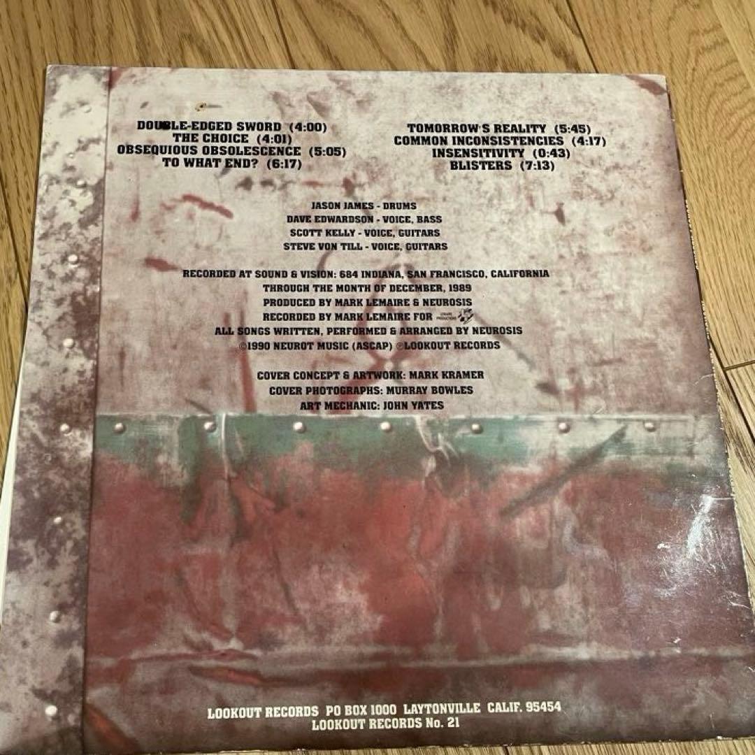 【値下げ】Neurosis レコード the word as law