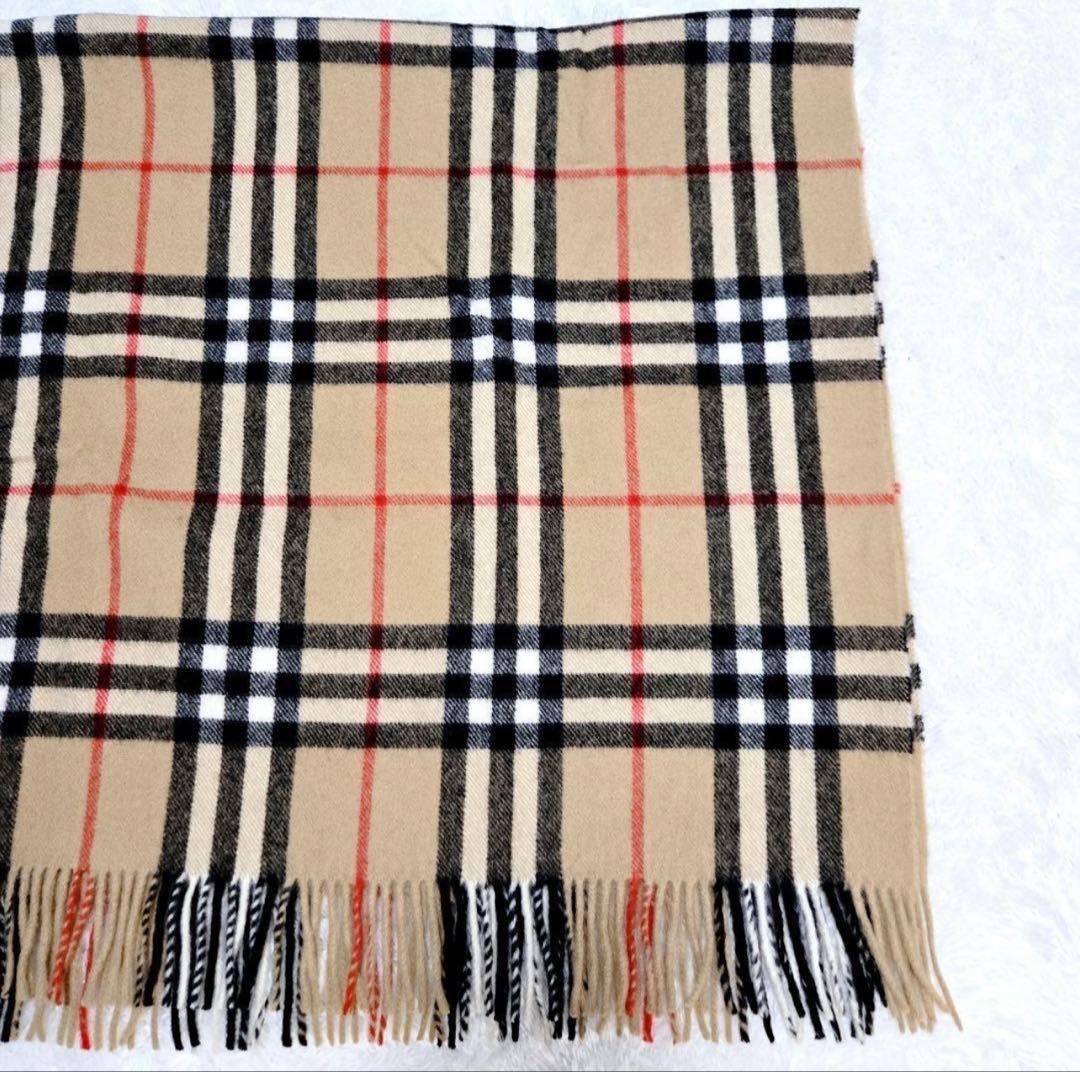 美品 大判 Burberrys ノバチェック マフラー ショール ストール