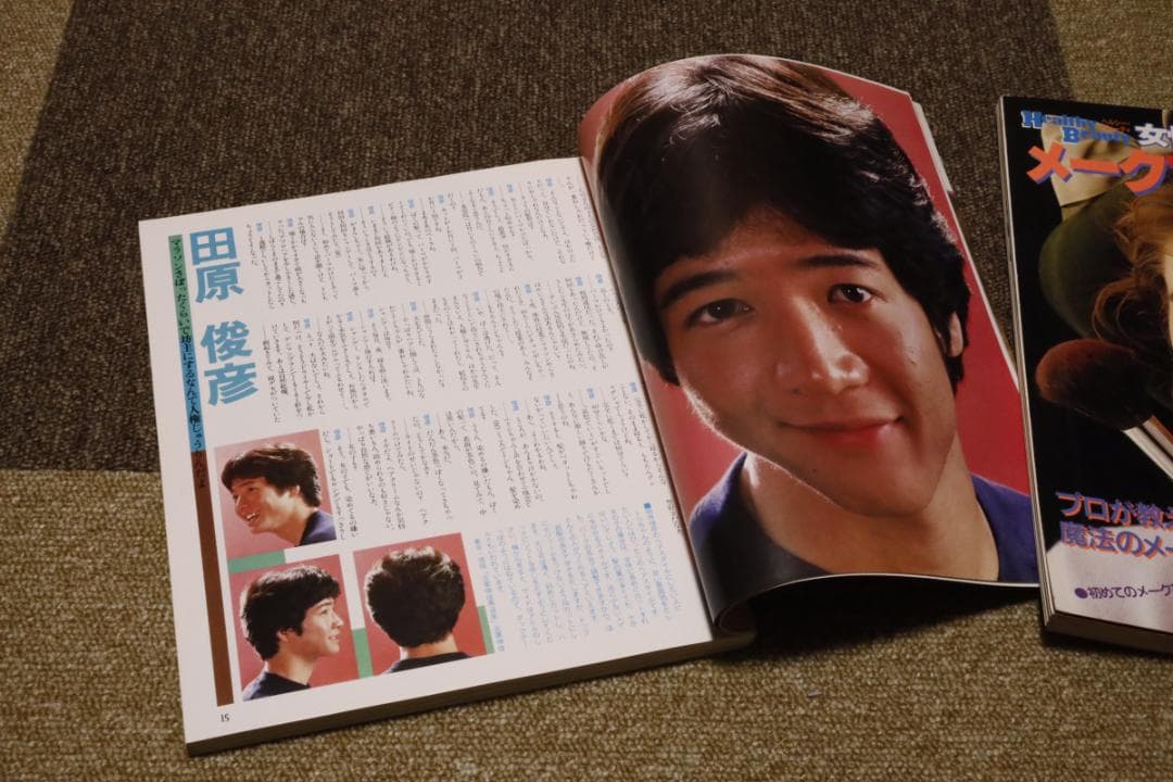 明星 ヘアカタログ 1981年 昭和56年 ファッション雑誌