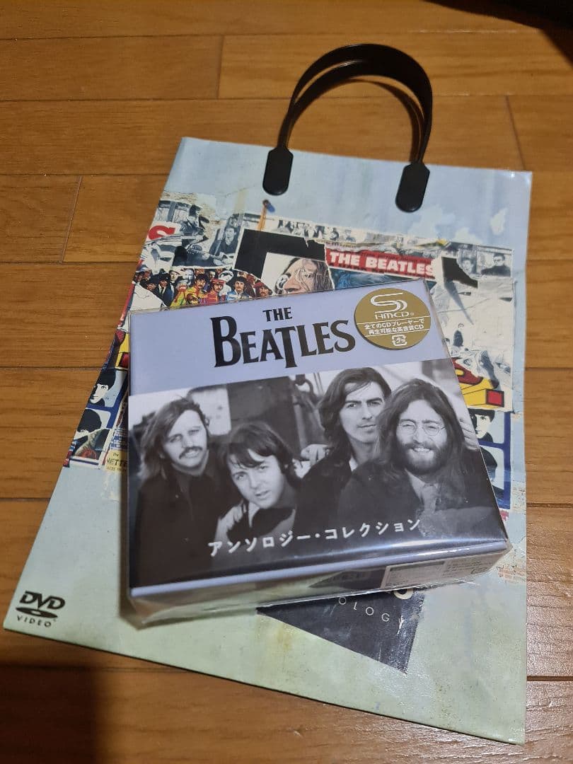 ★新品同様ビートルズアンソロジーコレクション8CDボックス帯付き日本盤+紙バッグ