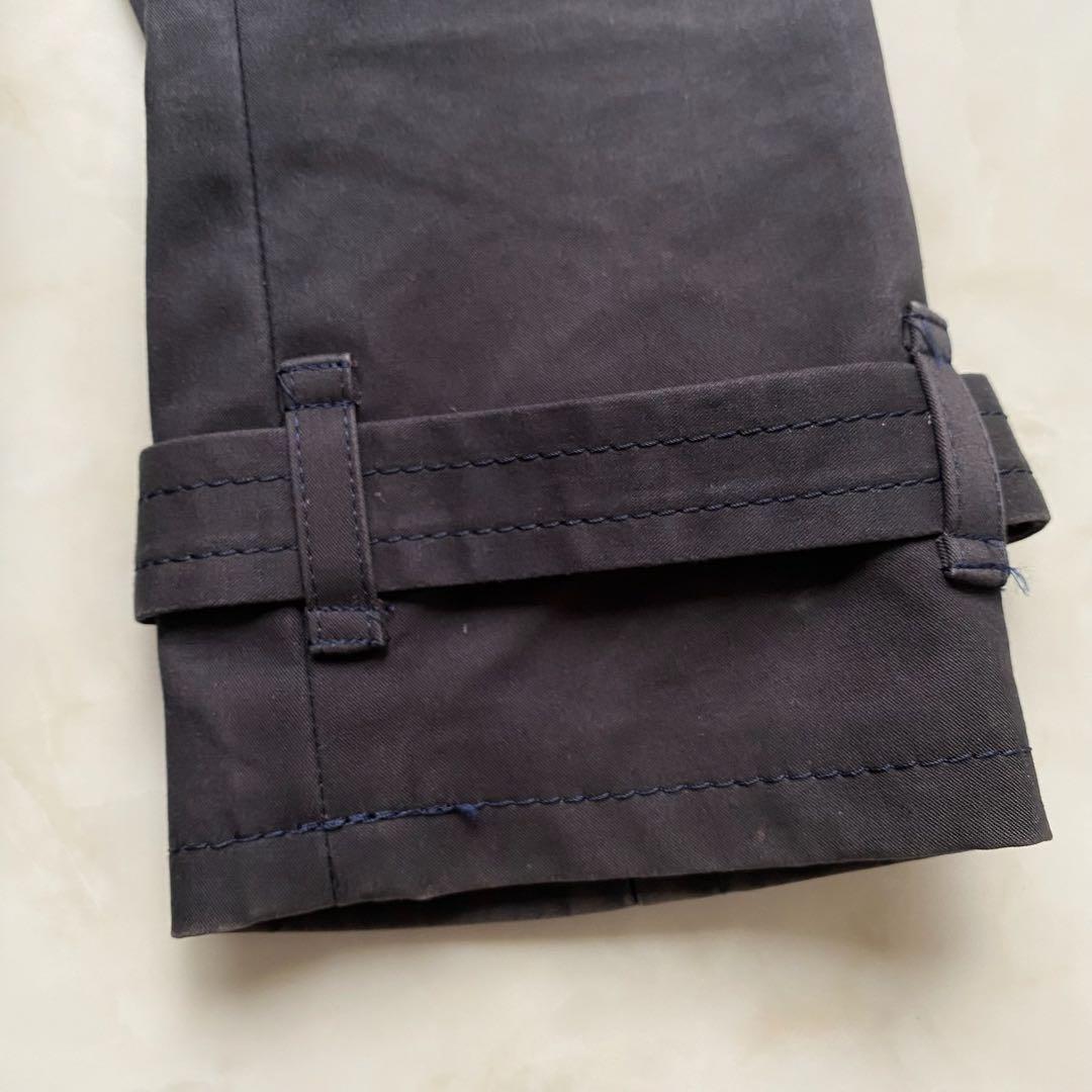 BURBERRY BLUE バーバリー ノバチェックショートトレンチ M