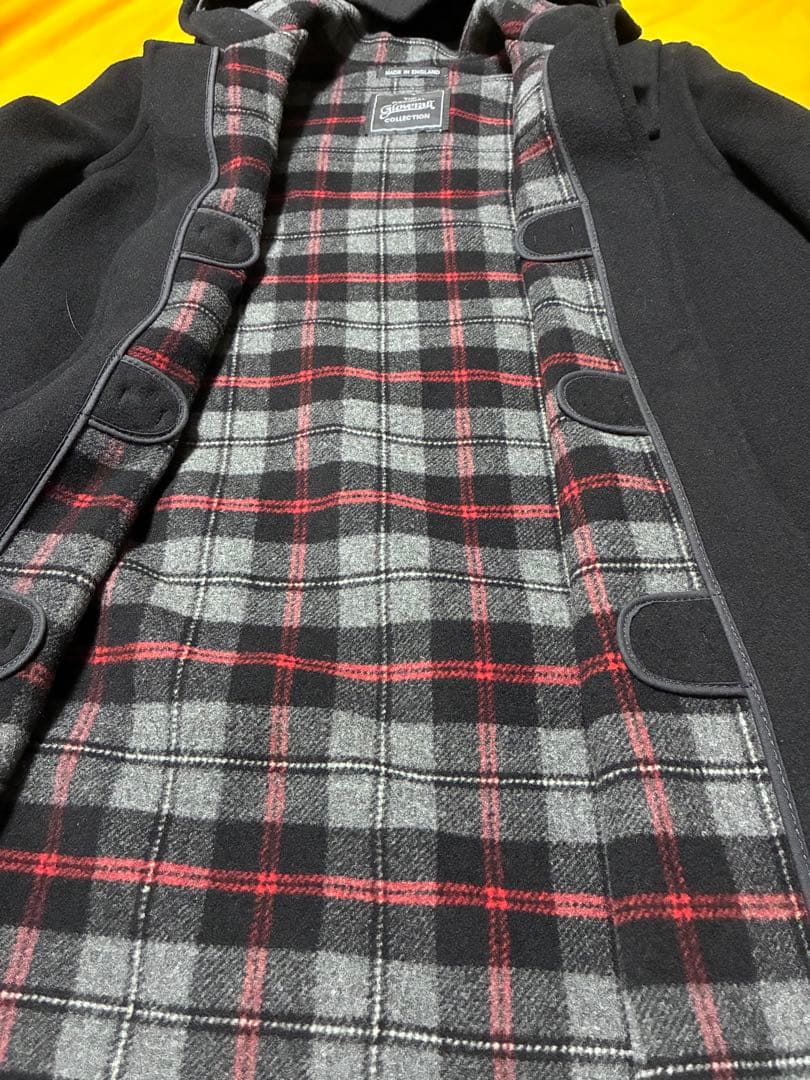 英国製★Gloverall★ダッフルコート★黒★Ｌサイズ