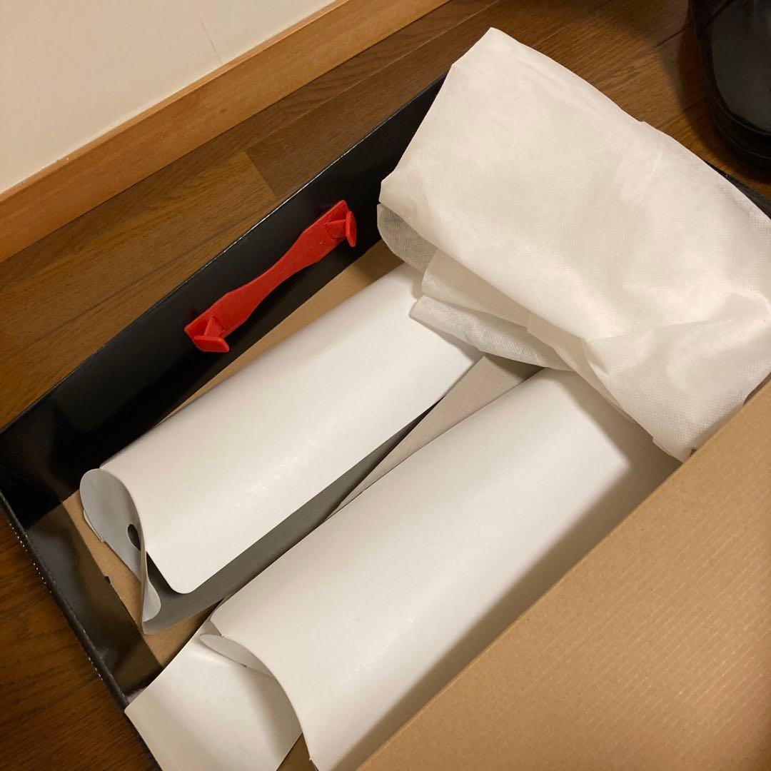 HUNTER ブラック レインブーツ 箱付き　24.5㎝
